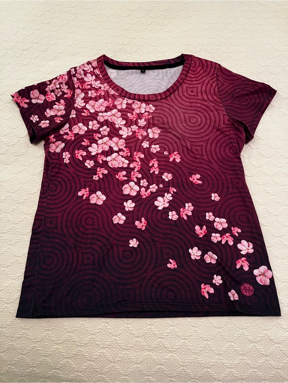 Shoyu Drip Pink Sakura Crewneck T-Shirt (size Large)